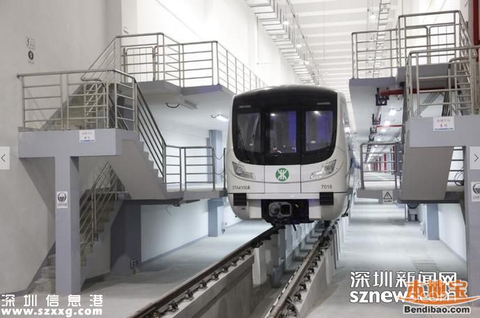 深圳地鐵7號(hào)線熱滑測試成功 2016年底通車