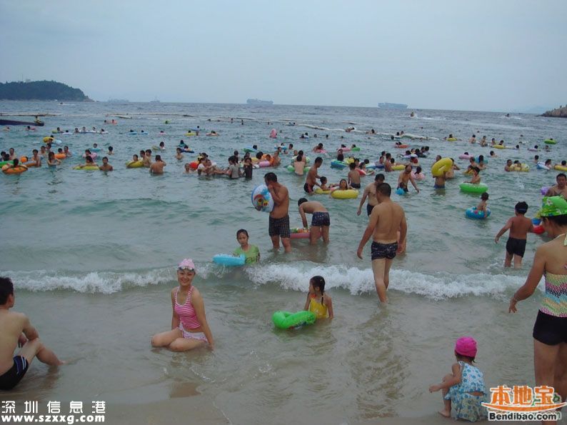 五一30萬人次到大小梅沙 今年垃圾量減少