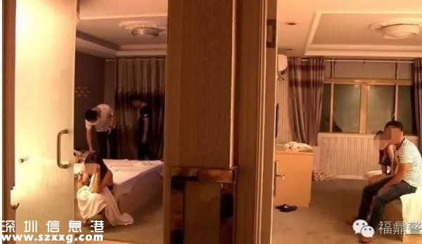 福建警方深夜掃黃