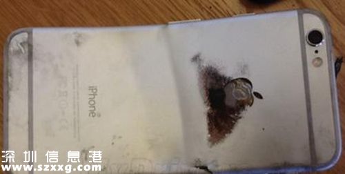 蘋果6手機無故自燃（網(wǎng)絡(luò)配圖）