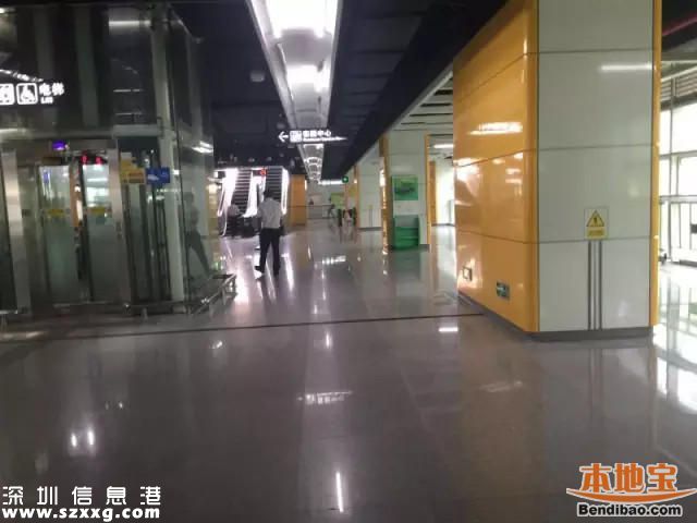 深圳最荒涼地鐵站top5 偌大的地鐵站竟沒有人