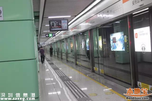 深圳最荒涼地鐵站top5 偌大的地鐵站竟沒有人