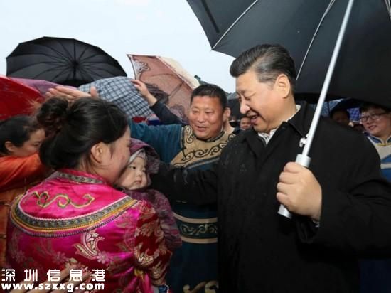 習(xí)近平登上黑瞎子島 看望赫哲族群眾