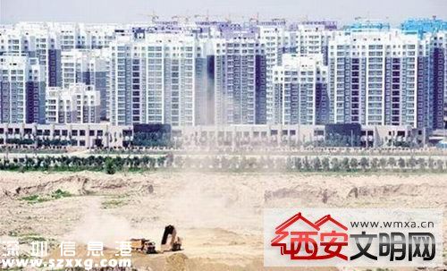 蘭州新城淪為鬼城無人問津 多處樓盤建成卻無人入住