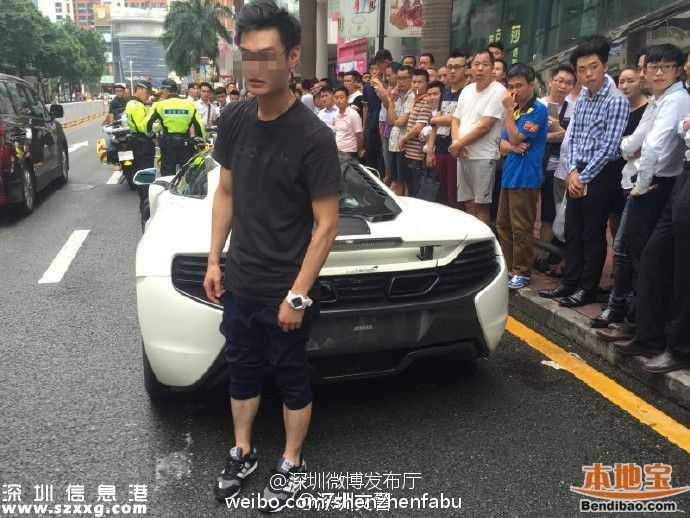 深圳男子開拉風(fēng)車被查 車牌過期涉嫌毒駕(圖)