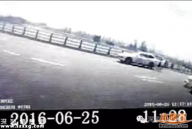 深圳司機(jī)開粵O車遇交警查車后 從30米高的橋面跳海