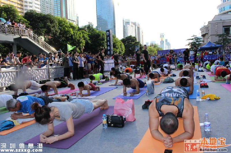深圳千人平板撐六旬老漢撐8小時 平板撐正確姿勢是啥？