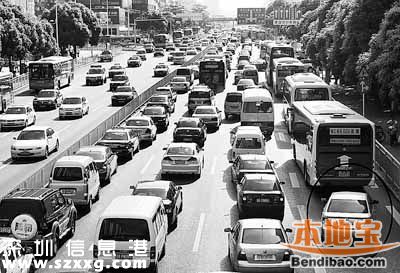 7月15日起深圳南路公交專用道大調(diào)整