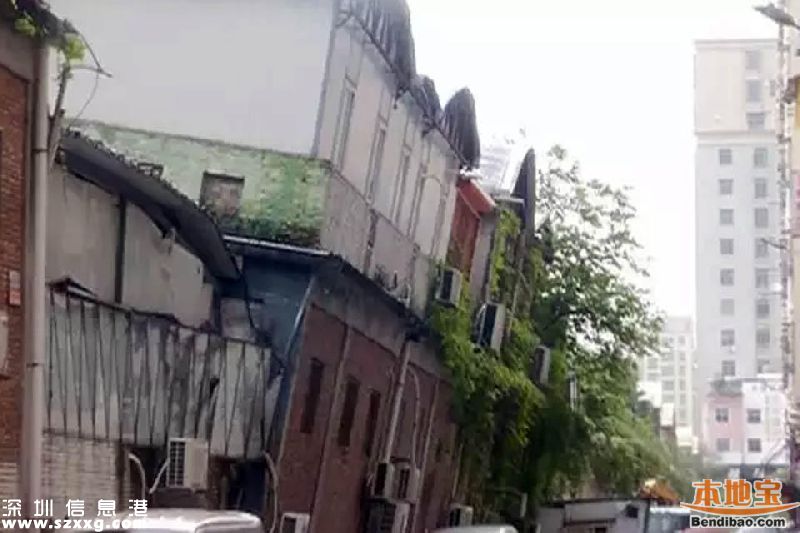寶安一辦公樓突然傾斜 數(shù)十住戶連夜撤離(圖)