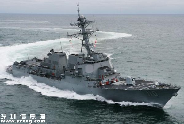 美軍戰(zhàn)艦?zāi)仙逞埠?其目的就是向中方展示決心及其武力