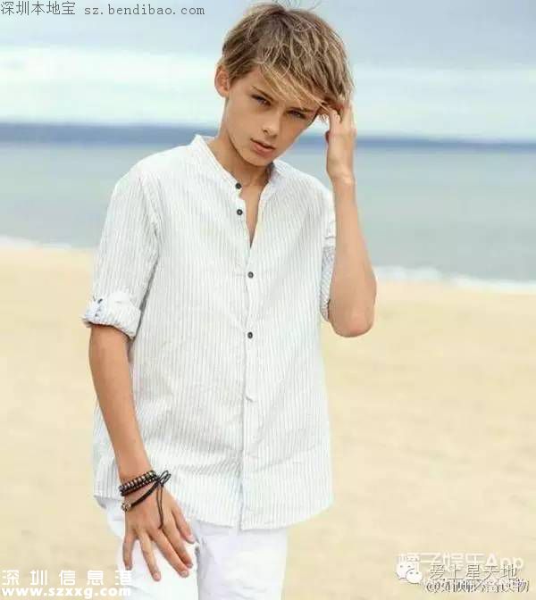 世界最帥13歲正太爆紅 他是誰？有多帥？(組圖)