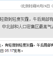 深圳天氣(8.24):天氣酷熱 氣溫27-34℃
