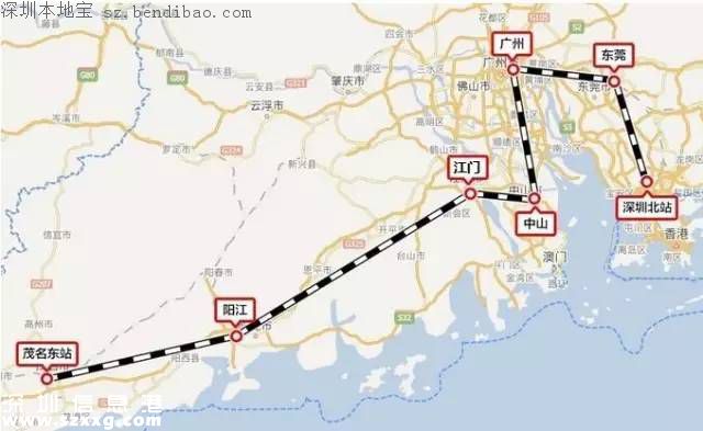 深茂鐵路再傳捷報(bào) 深圳至江門(mén)段有望早日開(kāi)建