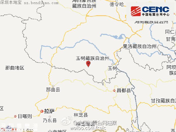 17日青海連發(fā)2次地震 回顧2010年玉樹7.1級地震