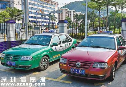 深圳出租車將漲價 紅綠的擬全城同價