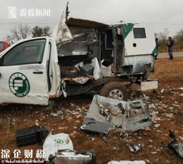 運(yùn)鈔車被劫匪炸開 將運(yùn)鈔員拽下車后才按下起爆器