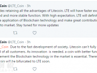 萊特幣將分叉？LTE誕生